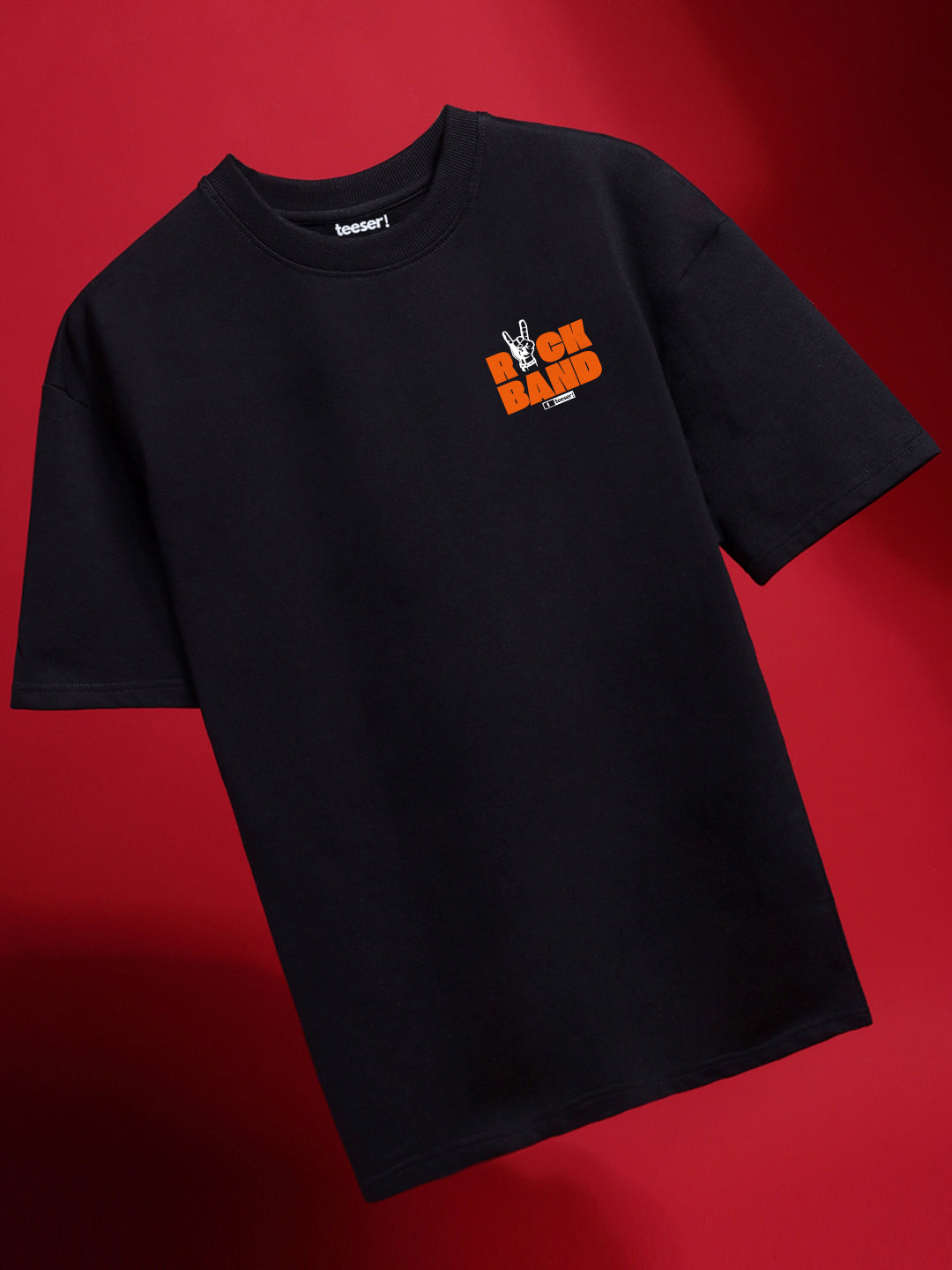 Rock Band Oversized Fit T-Shirt