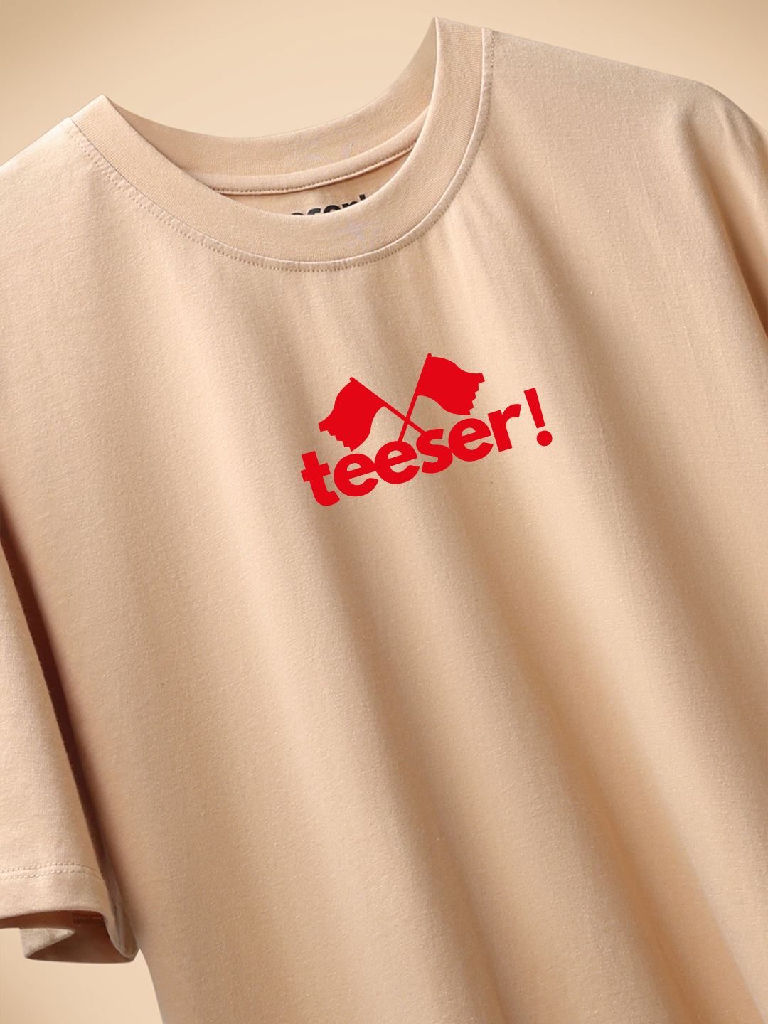 Red Flag Oversized Fit T-Shirt