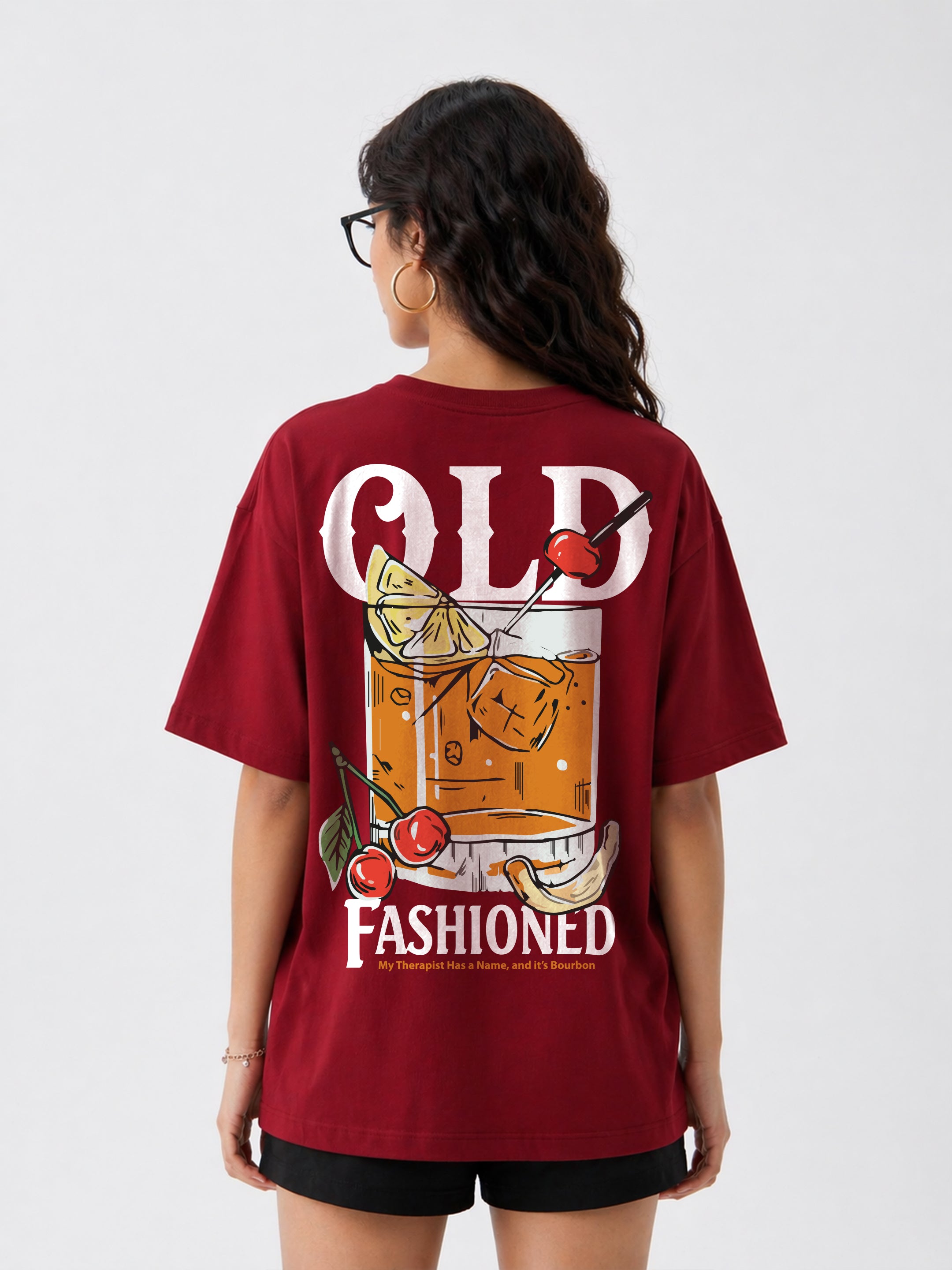 Old Fashioned Oversized Fit T-Shirt For Women