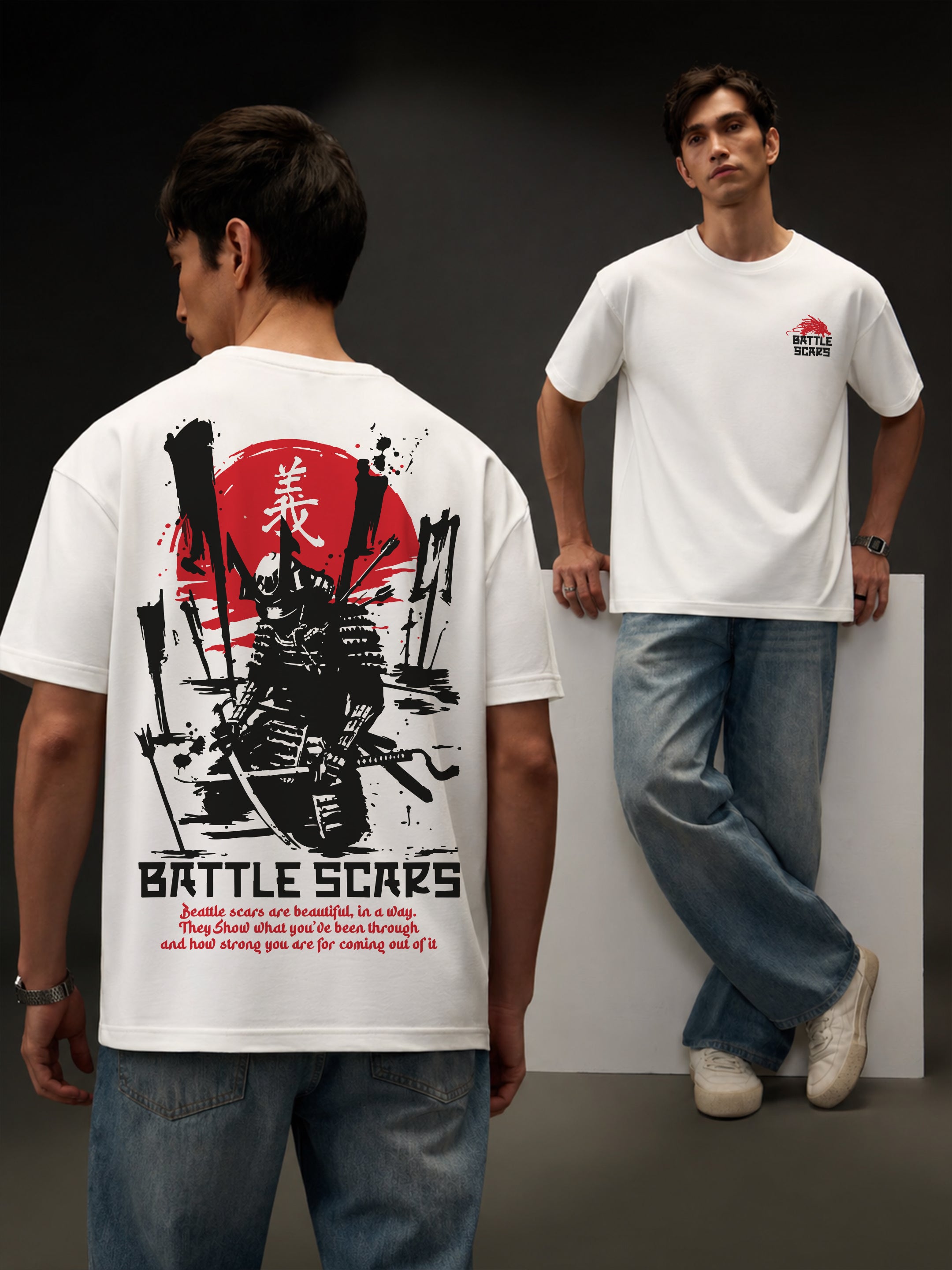 Battle Scars Oversized T-Shirt