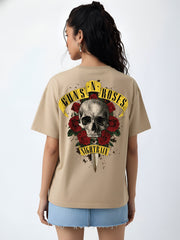 Guns N Roses Oversize T-Shirt For Women