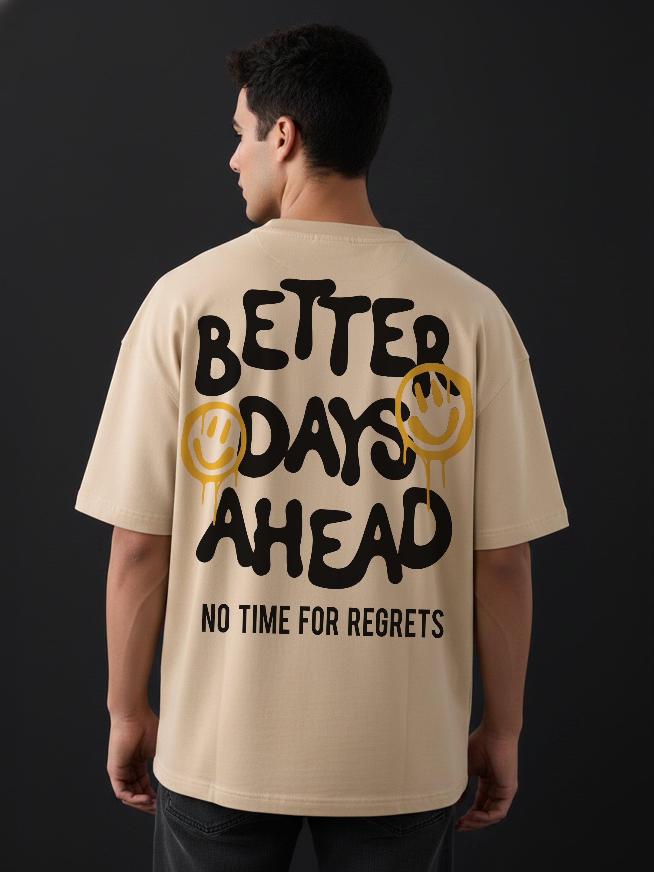 Better Days Ahead Oversized Fit T-Shirt