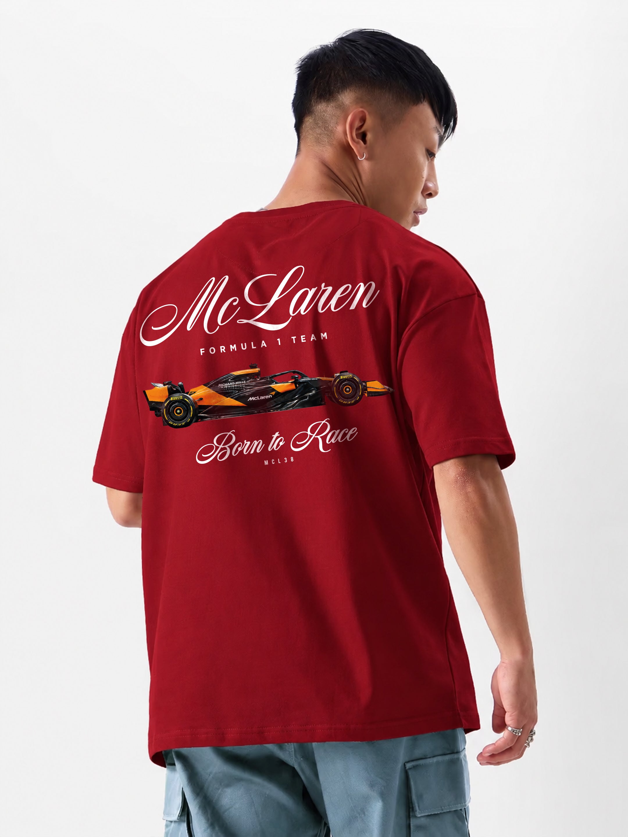 Mclaren Oversized Fit Graphic T-Shirt