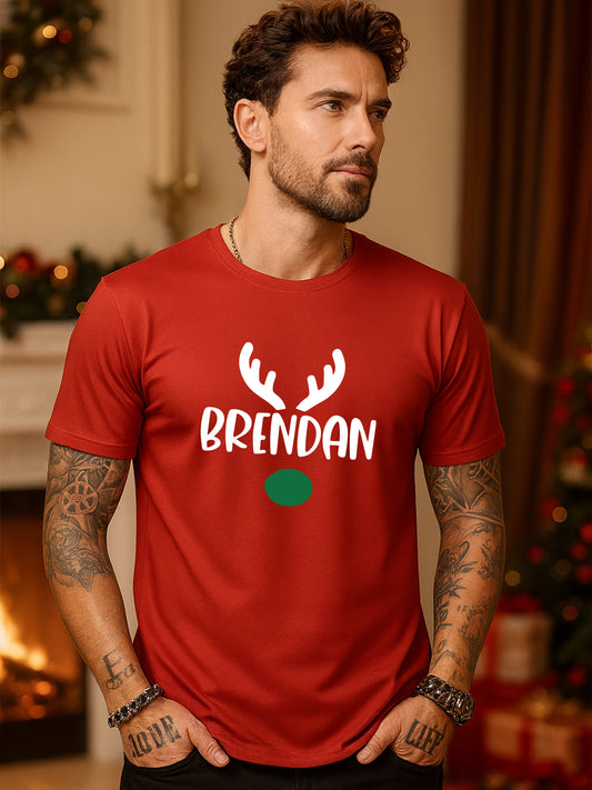 Brendan Christmas Regular T-Shirt For Men