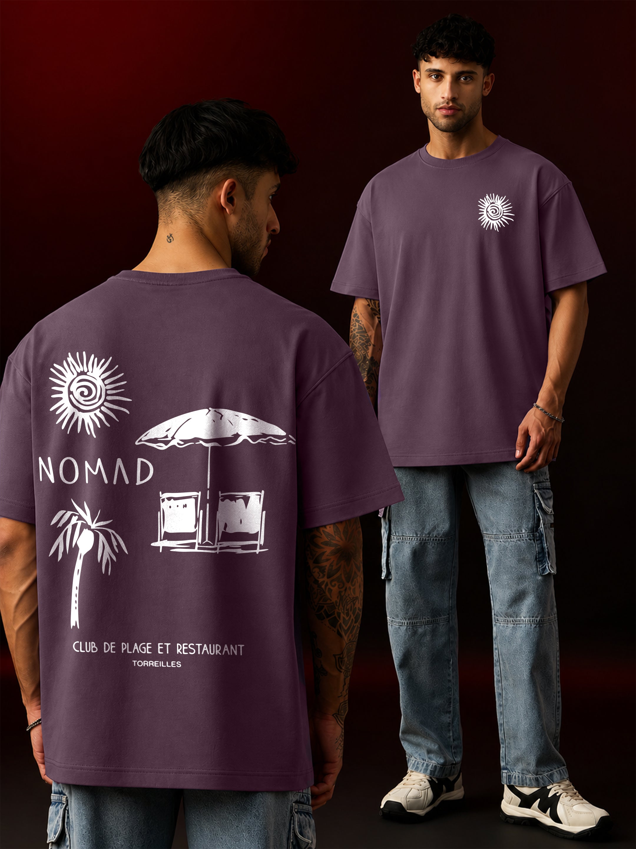 Nomad Beach Club Oversized T-Shirt