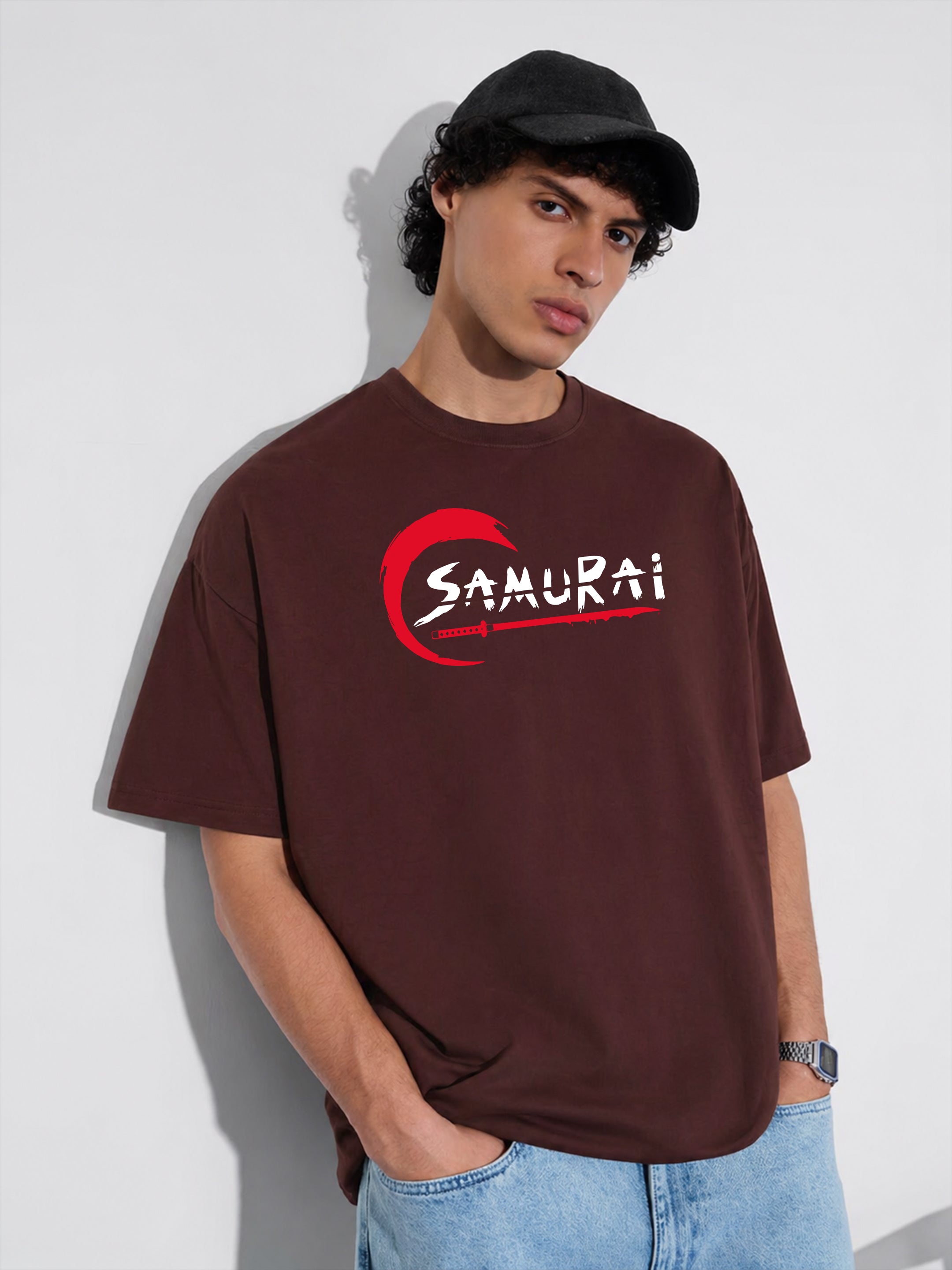 Samurai Warrior Oversized T-Shirt