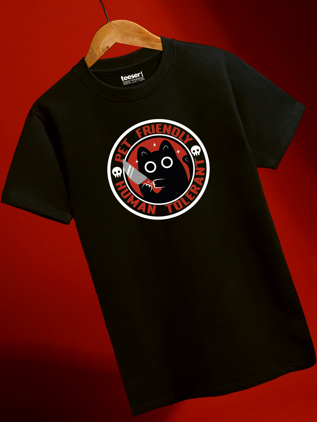 Pet Friendly Human Tolerant Regular Fit T-Shirt