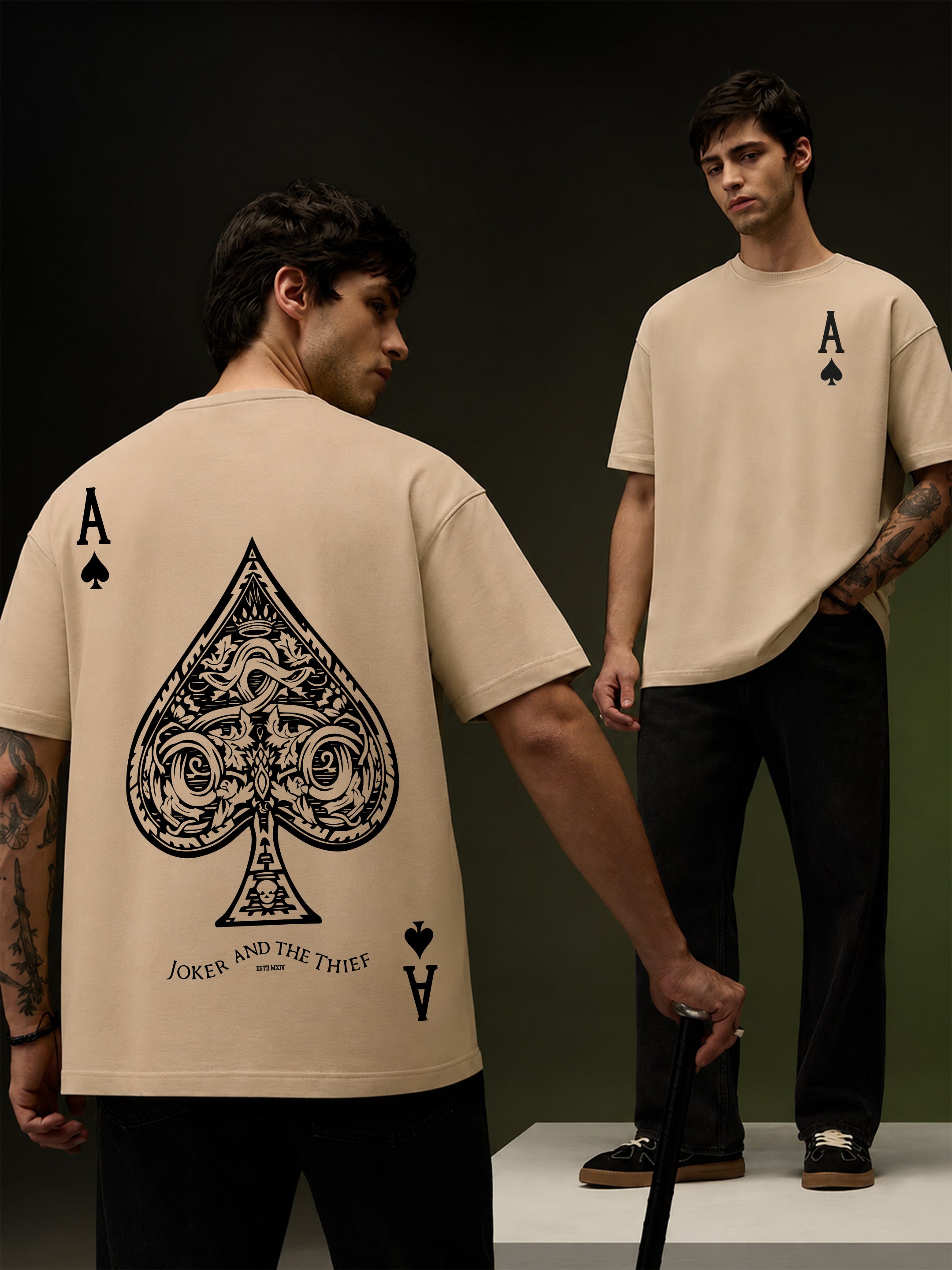 Joker And The Thief Oversized Fit T-Shirt