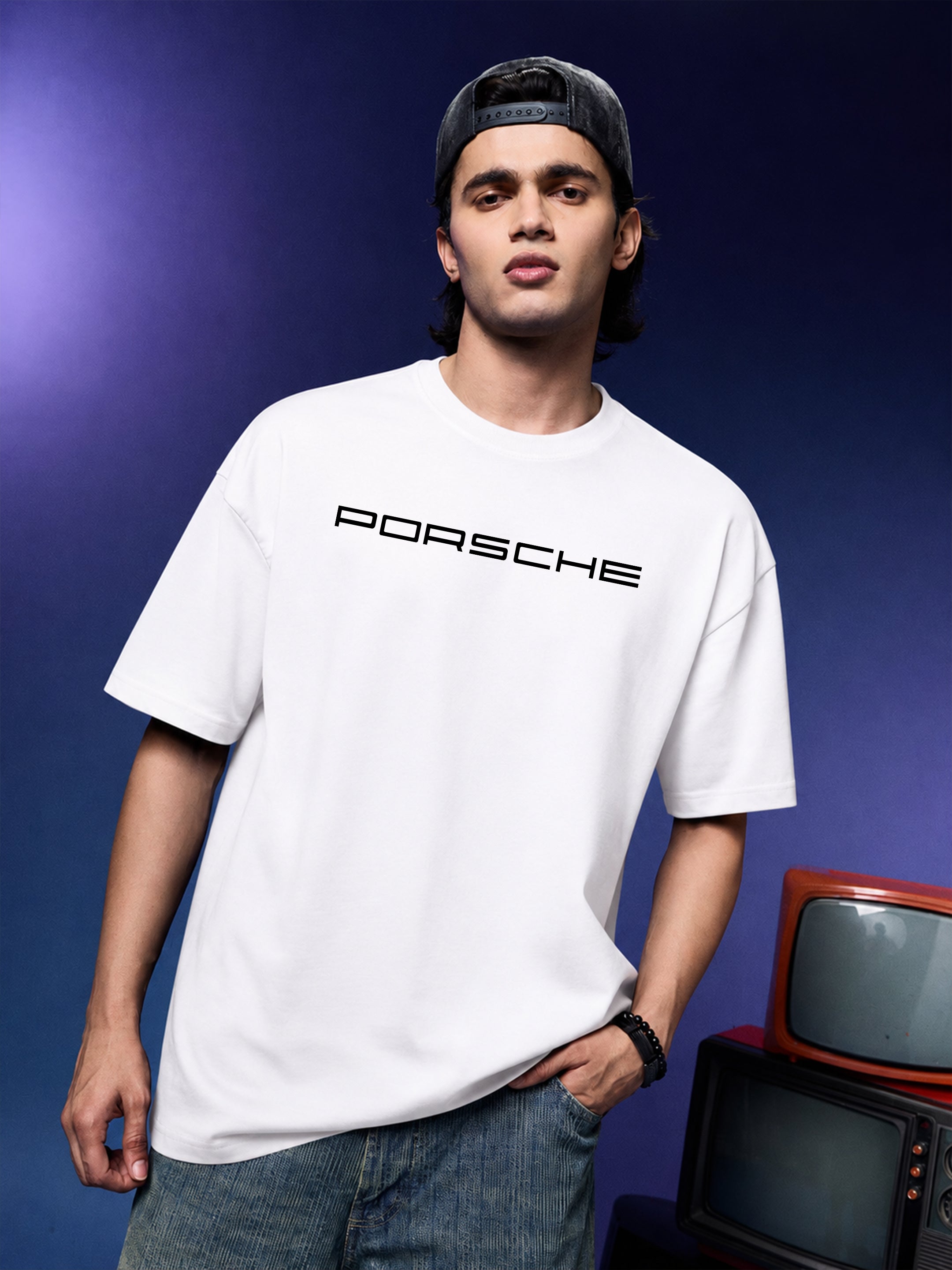 Porsche 911 GT3 RS Oversized T-Shirt