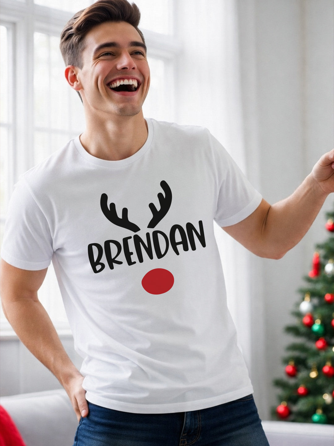 Brendan Christmas Regular T-Shirt For Men