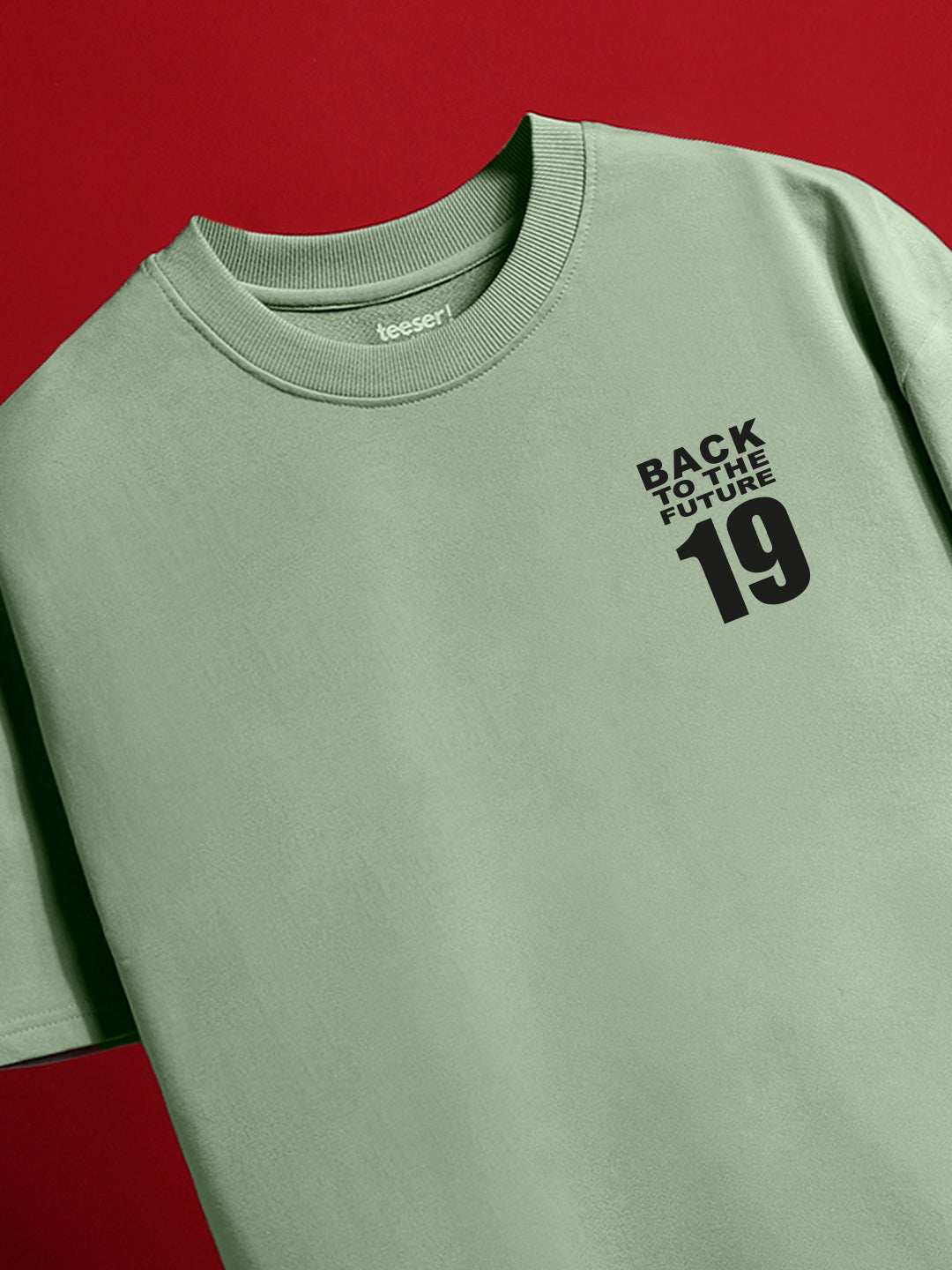 Back to the Future Oversized Fit T-Shirt