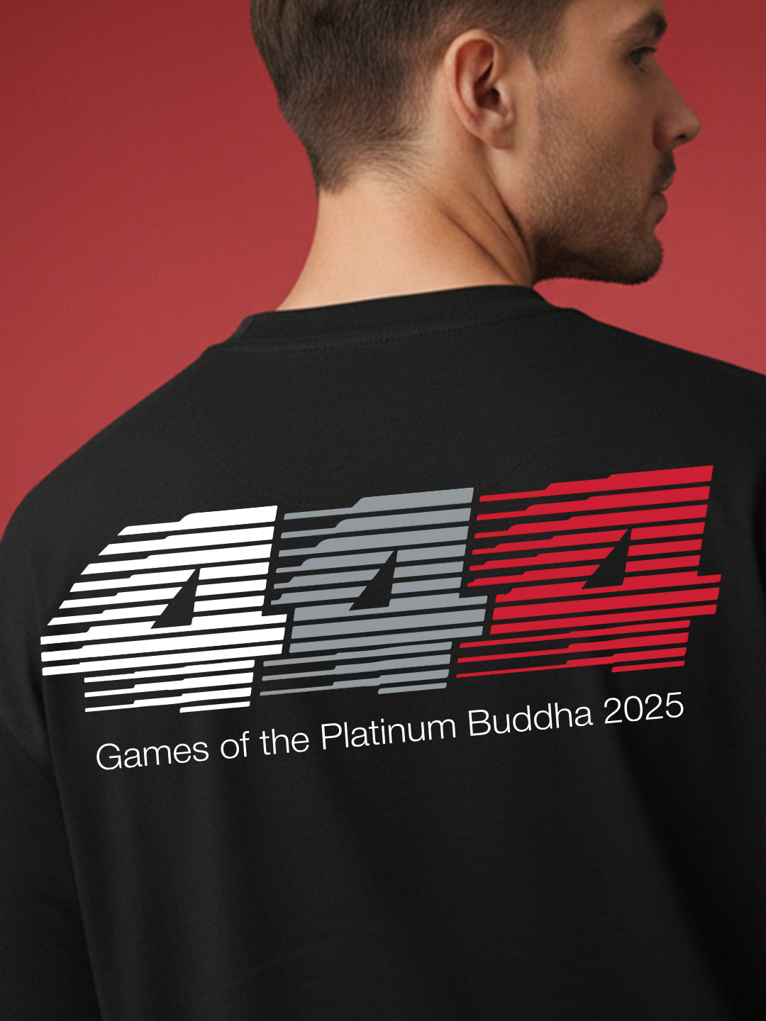 444 Game Of The Platinum Buddha  Oversized Fit T-Shirt