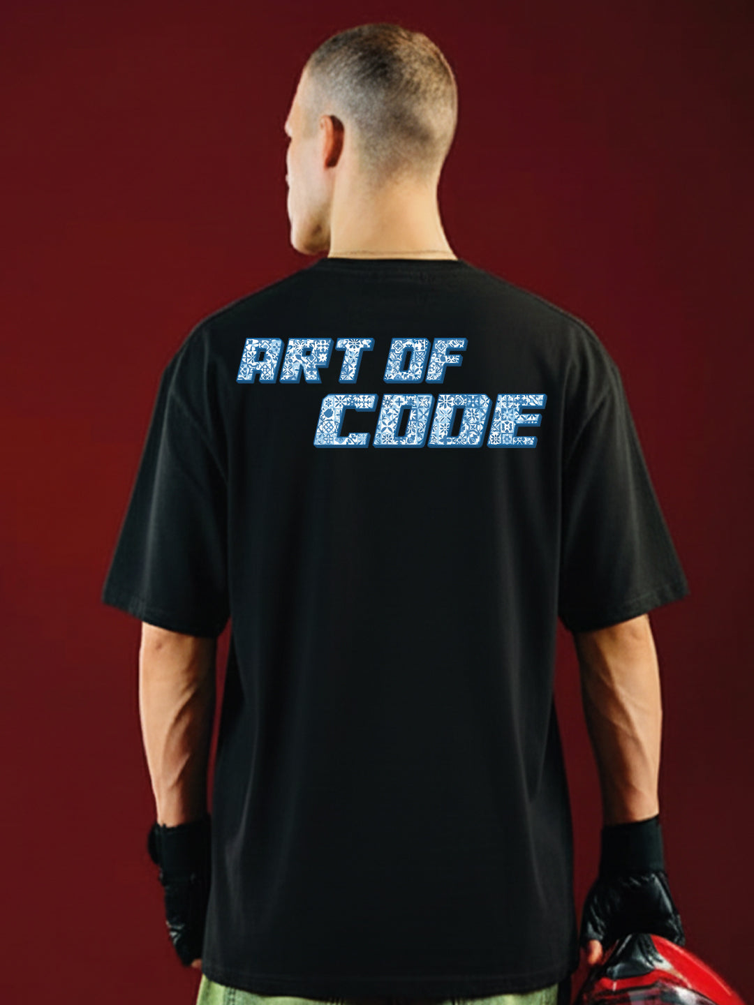 Art Of Code Oversized Fit T-Shirt