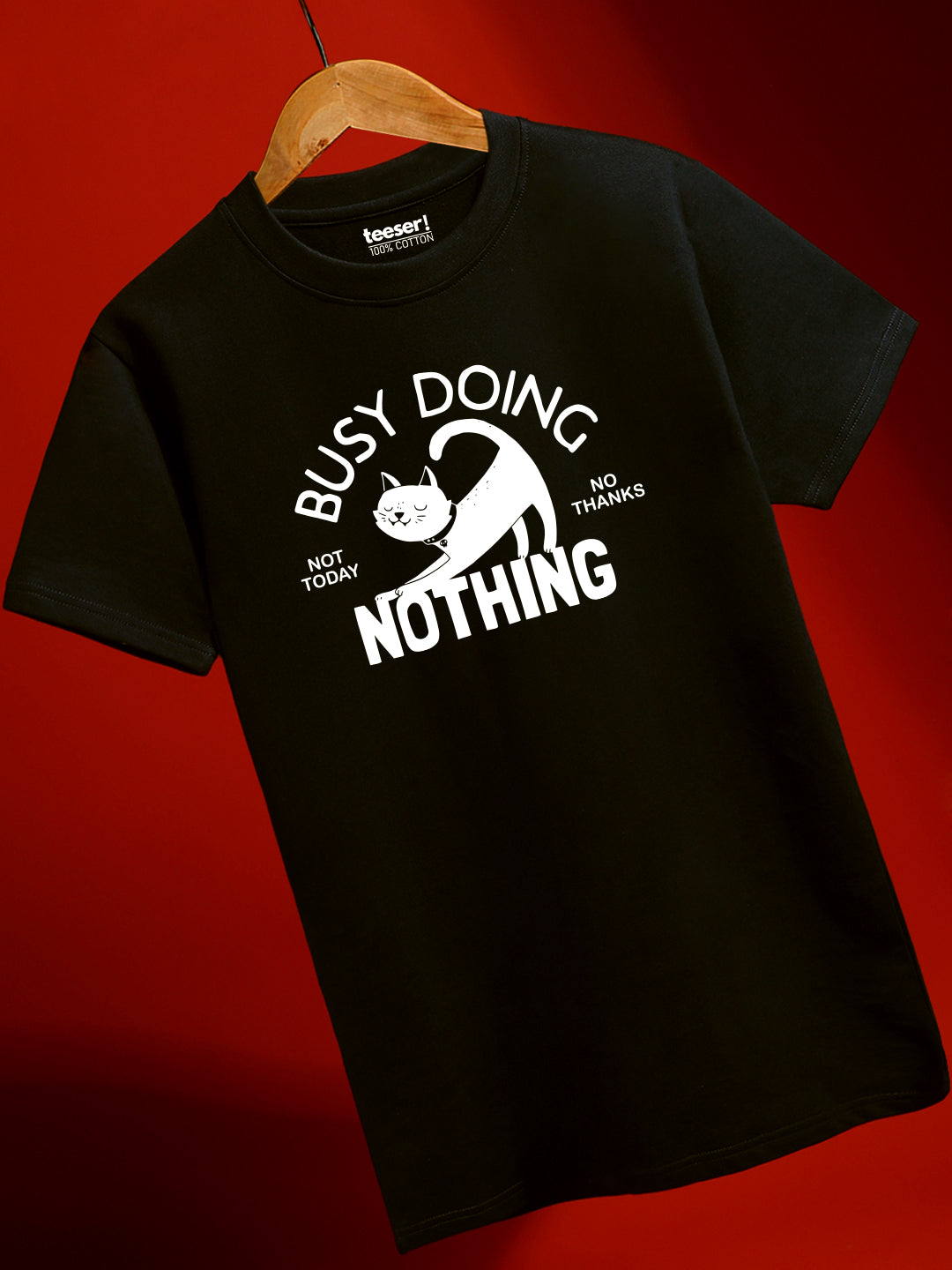 Busy Doing Nothing Regular Fit T-Shirt