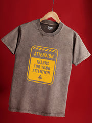 THANKS FOR ATTENTION Regular Fit T-Shirt