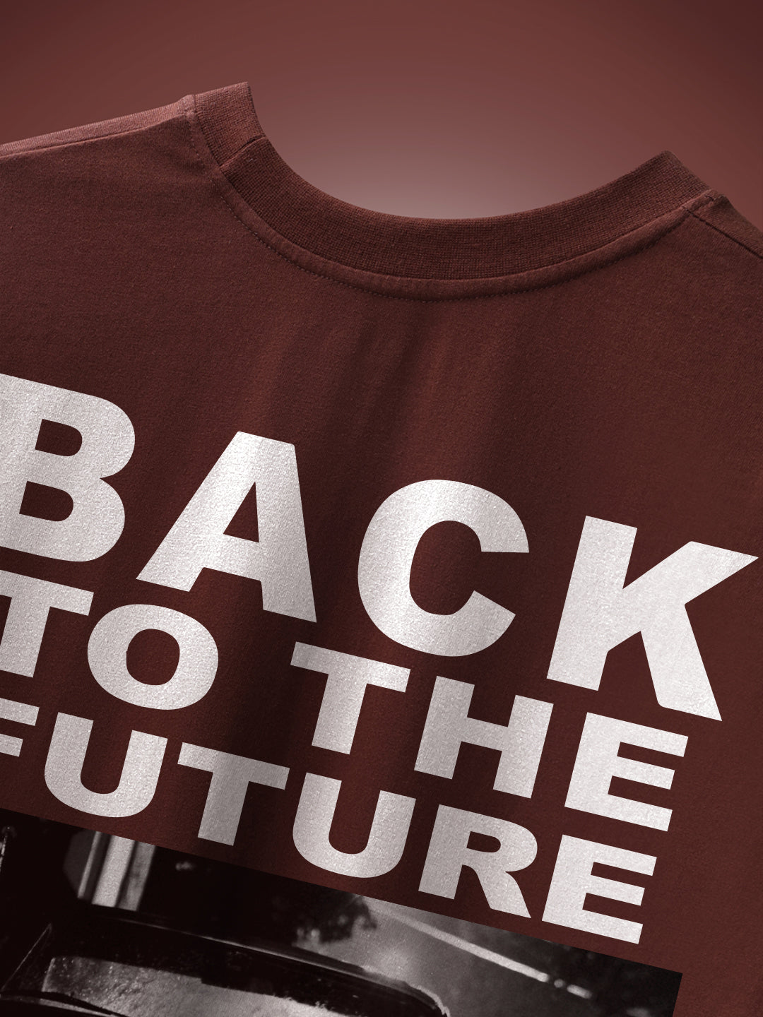 Back to the Future Oversized Fit T-Shirt