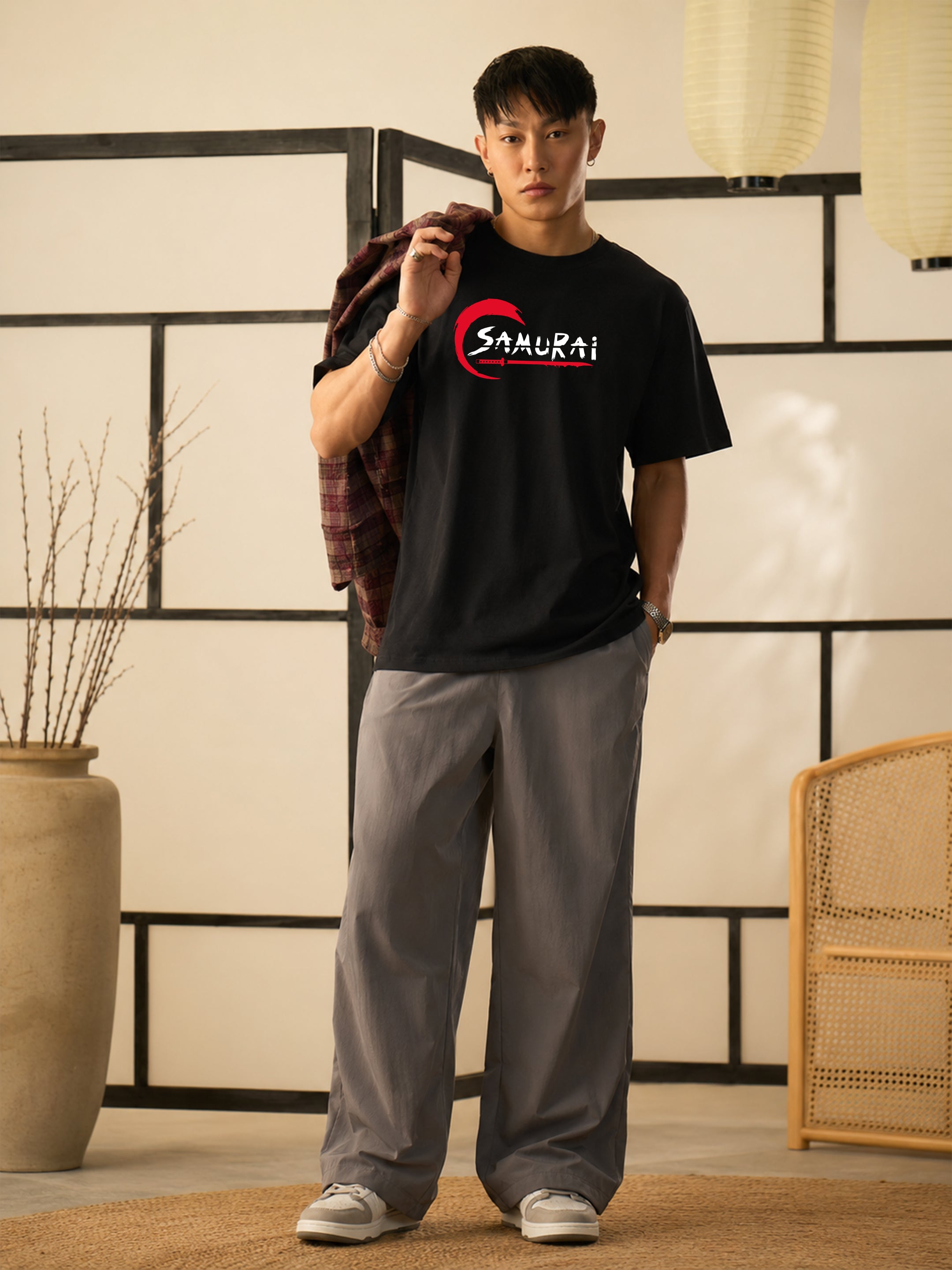 Samurai Warrior Oversized T-Shirt