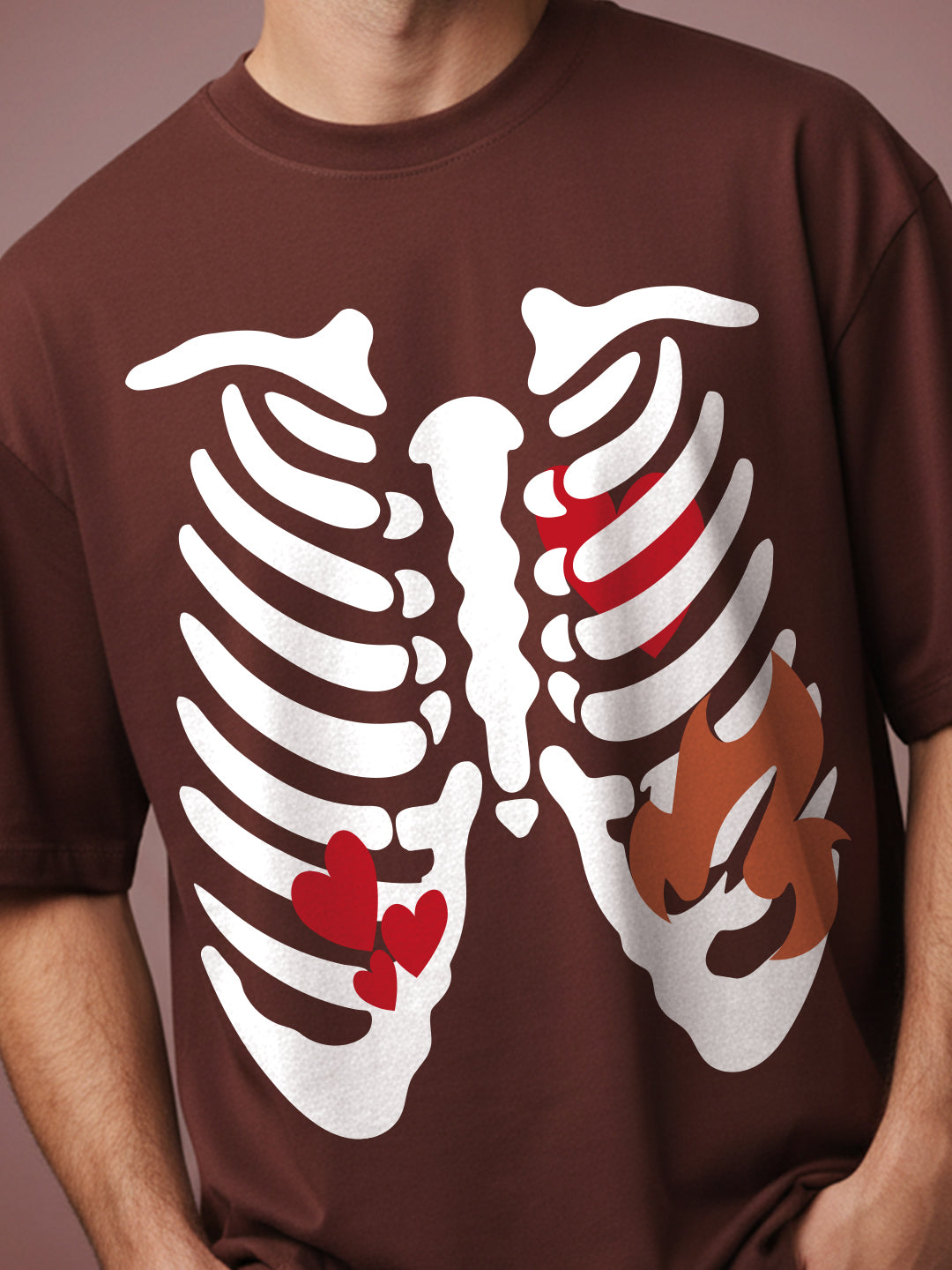 Skeleton Oversized Fit T-Shirt