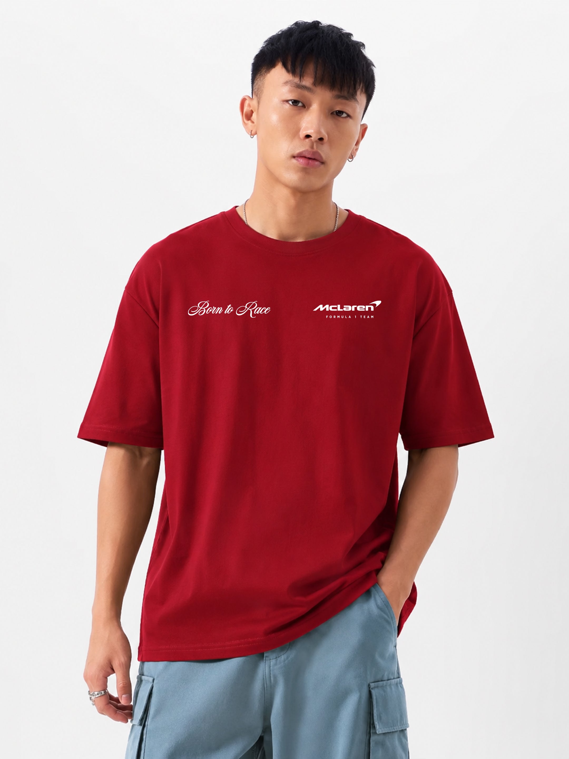 Mclaren Oversized Fit Graphic T-Shirt