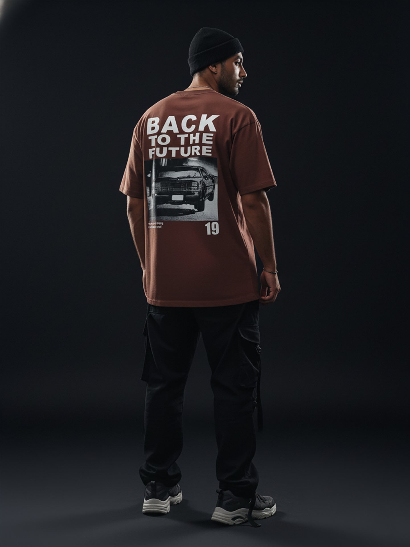 Back to the Future Oversized Fit T-Shirt