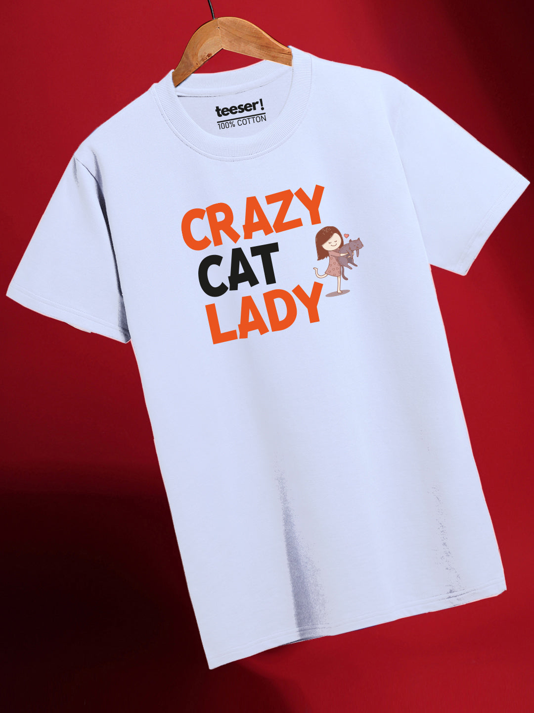 Crazy Cat Lady Regular Fit T-Shirt