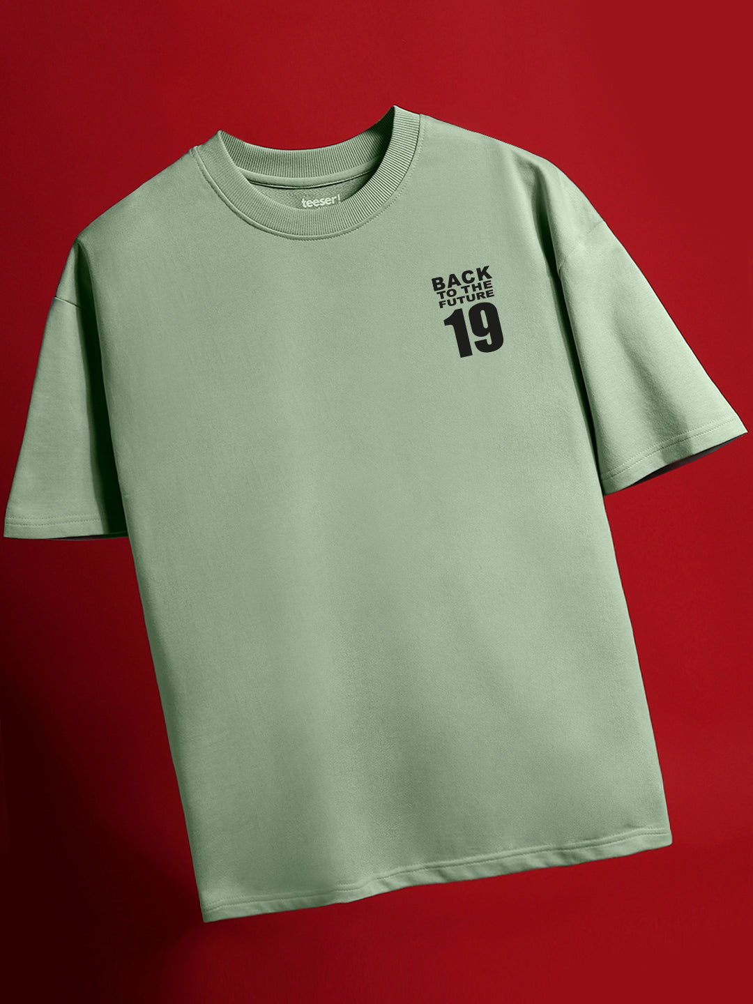 Back to the Future Oversized Fit T-Shirt