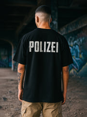 Polizei Oversized Fit T-Shirt