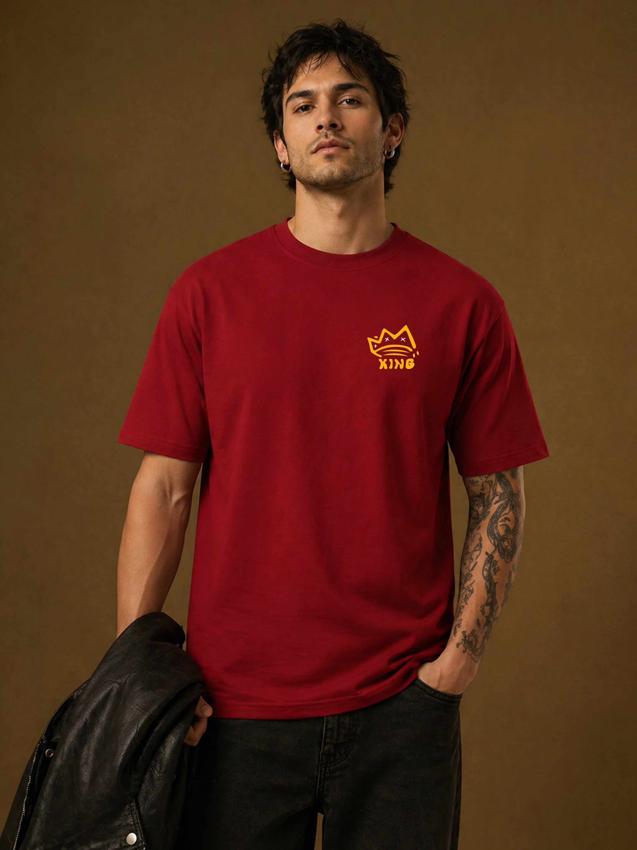 Make Money Not Friend Oversized Fit T-Shirt