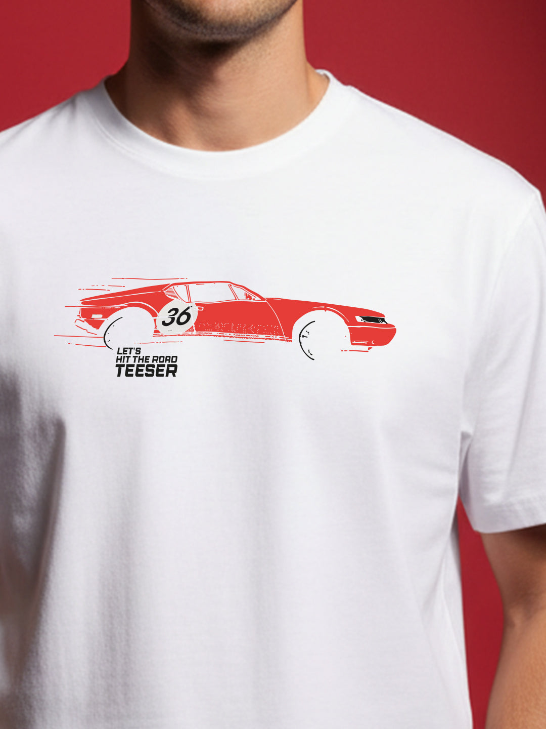 Let's Hit The Road Oversized Fit T-Shirt