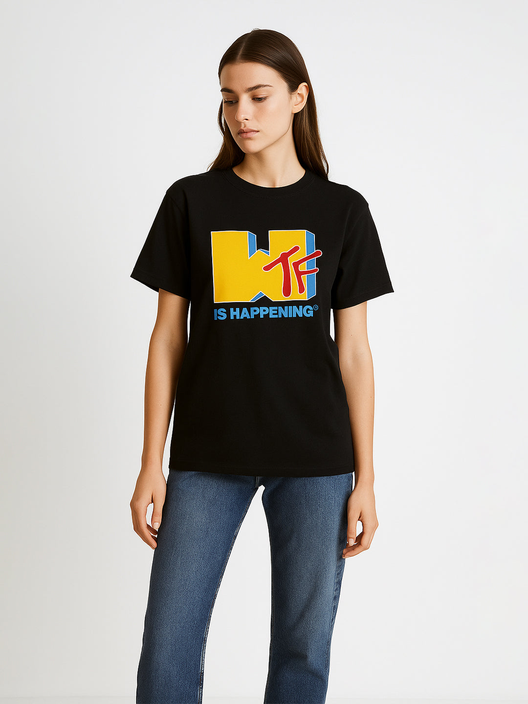 WTF Regular Fit T-Shirt For Women