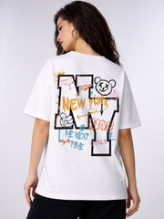 New York Oversized Fit T-Shirt For Women