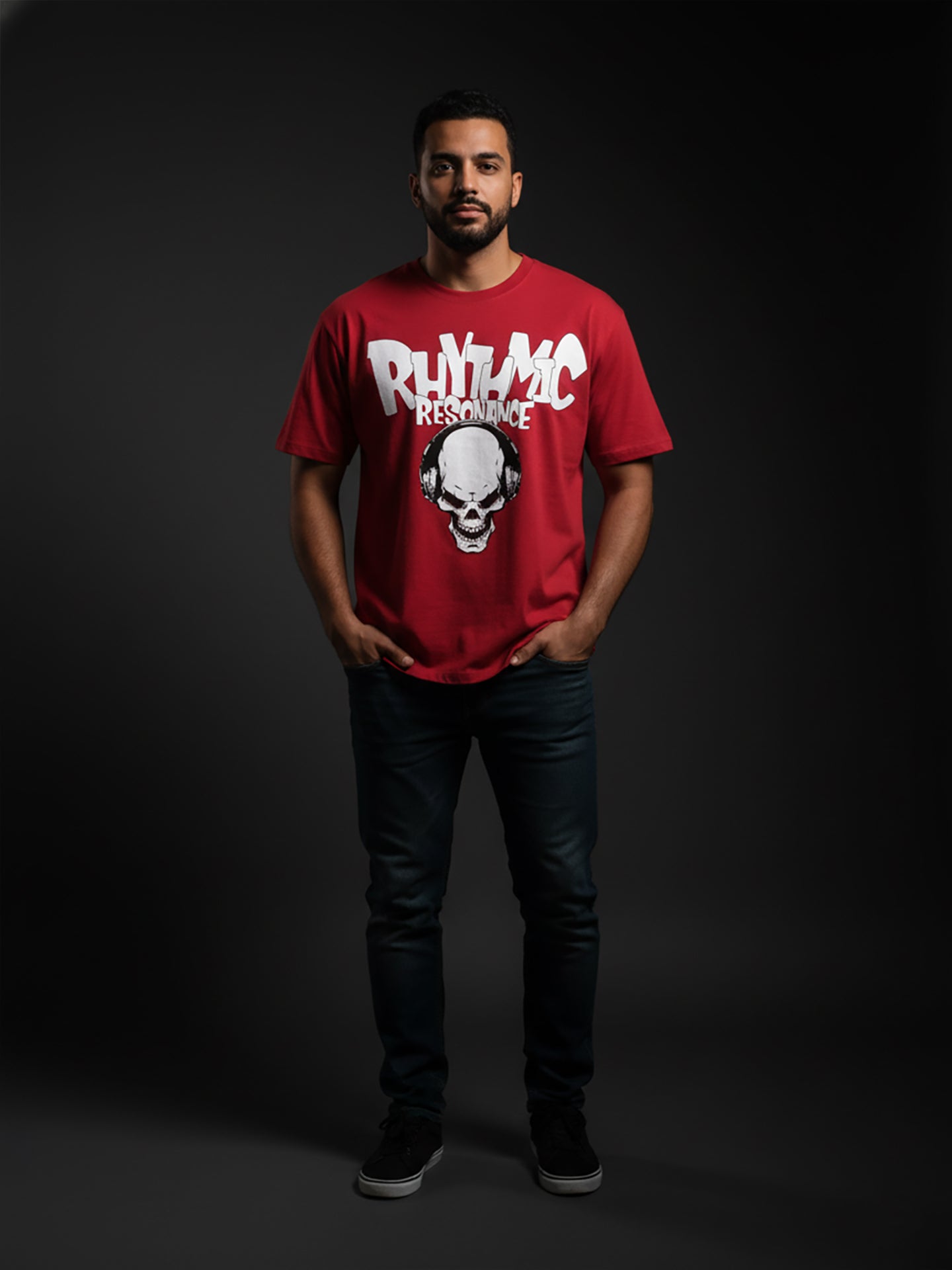 Rhythmic Oversized Fit T-Shirt