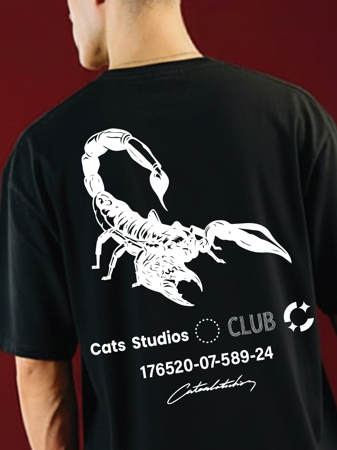 Cat Studio Oversized Fit T-Shirt