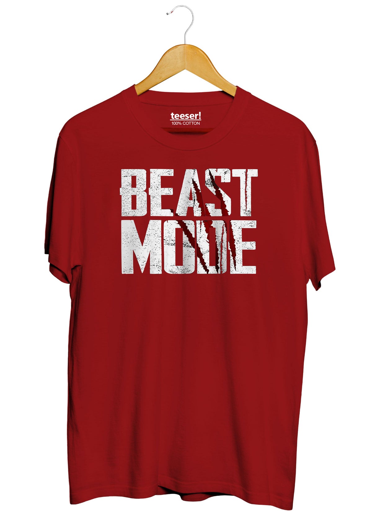 تيشيرت بقصة عادية BEAST MODE