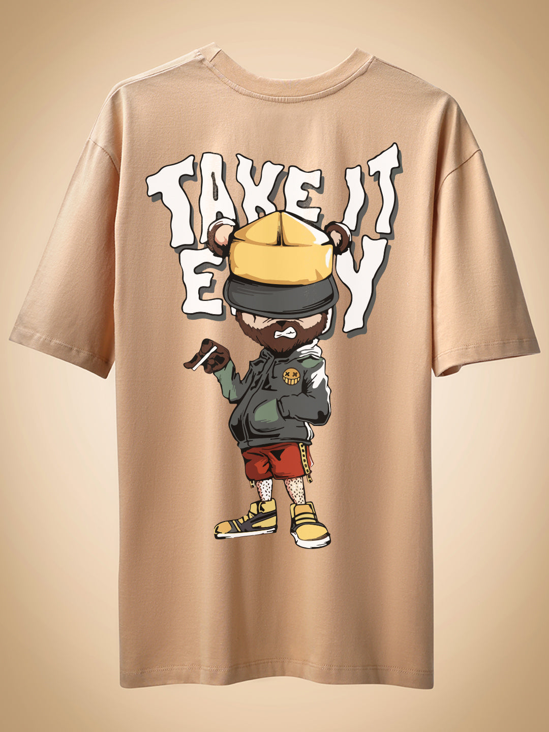 Take It Easy Oversized Fit T-Shirt
