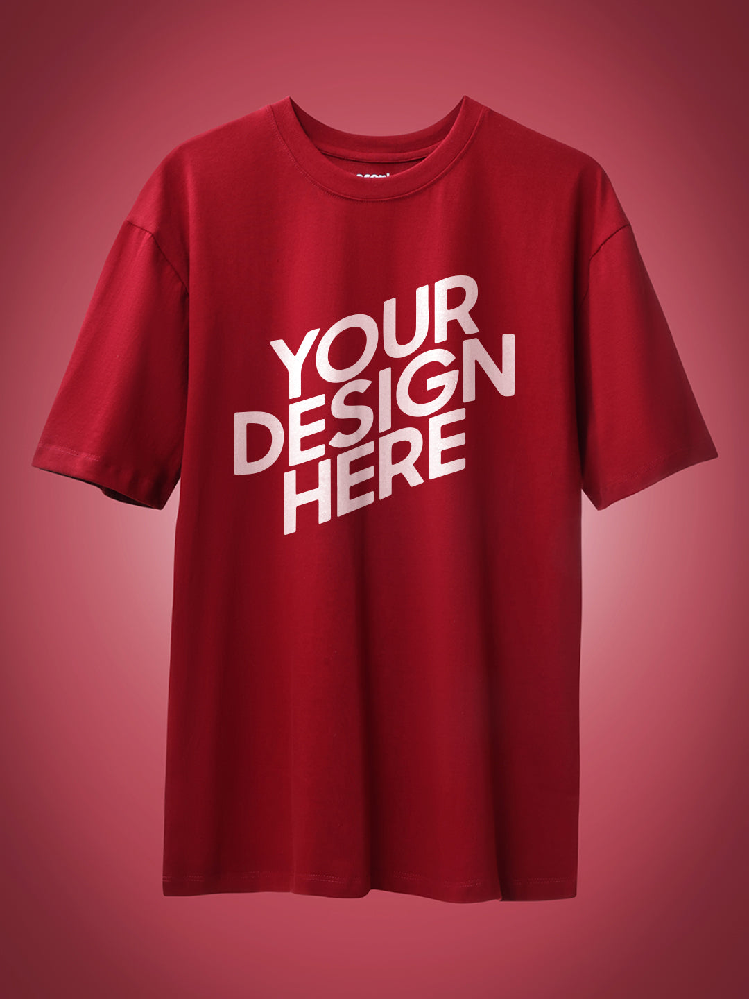 Custom Printed Oversized Fit T-Shirt