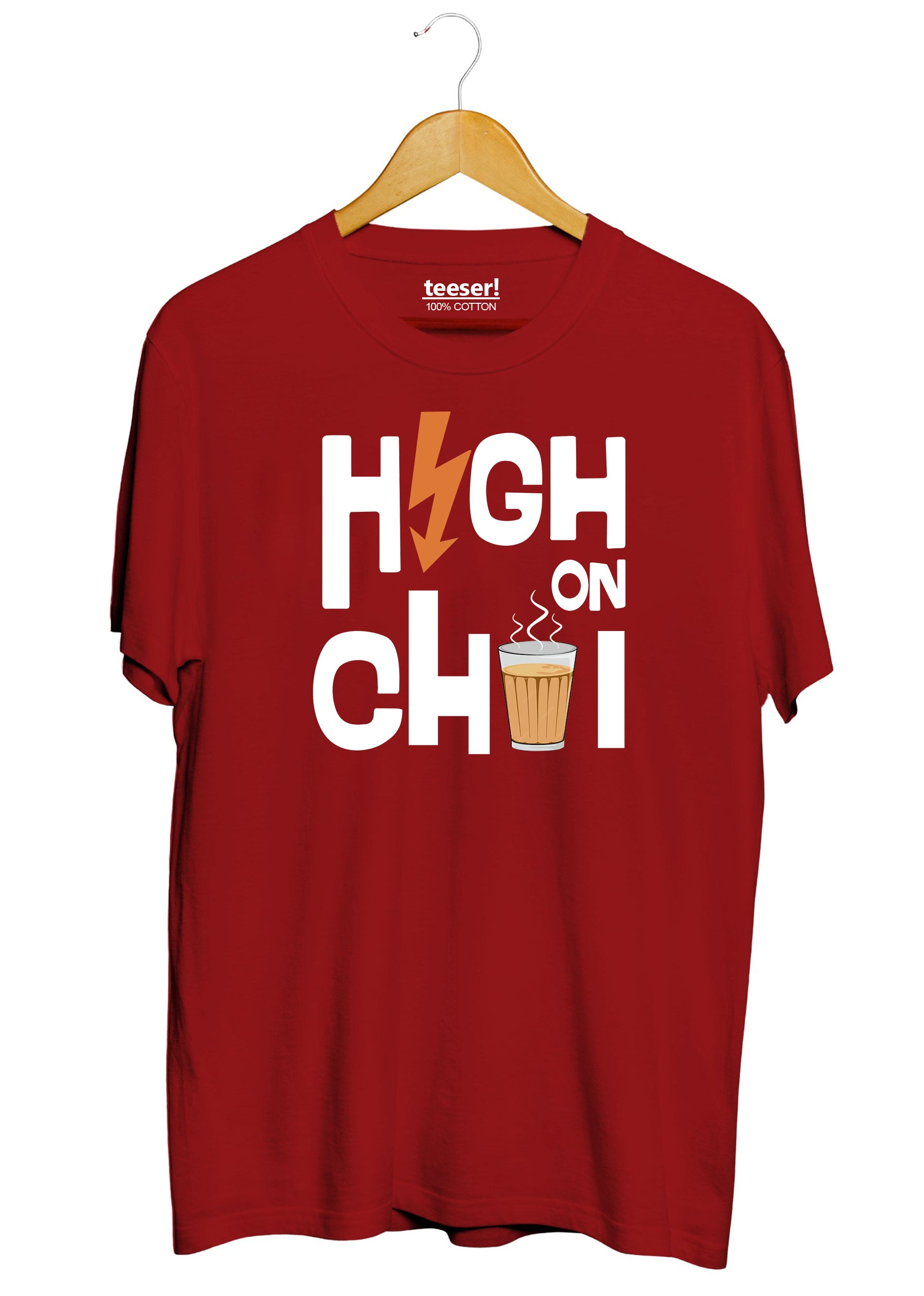 High On Chai Regular Fit T-Shirt