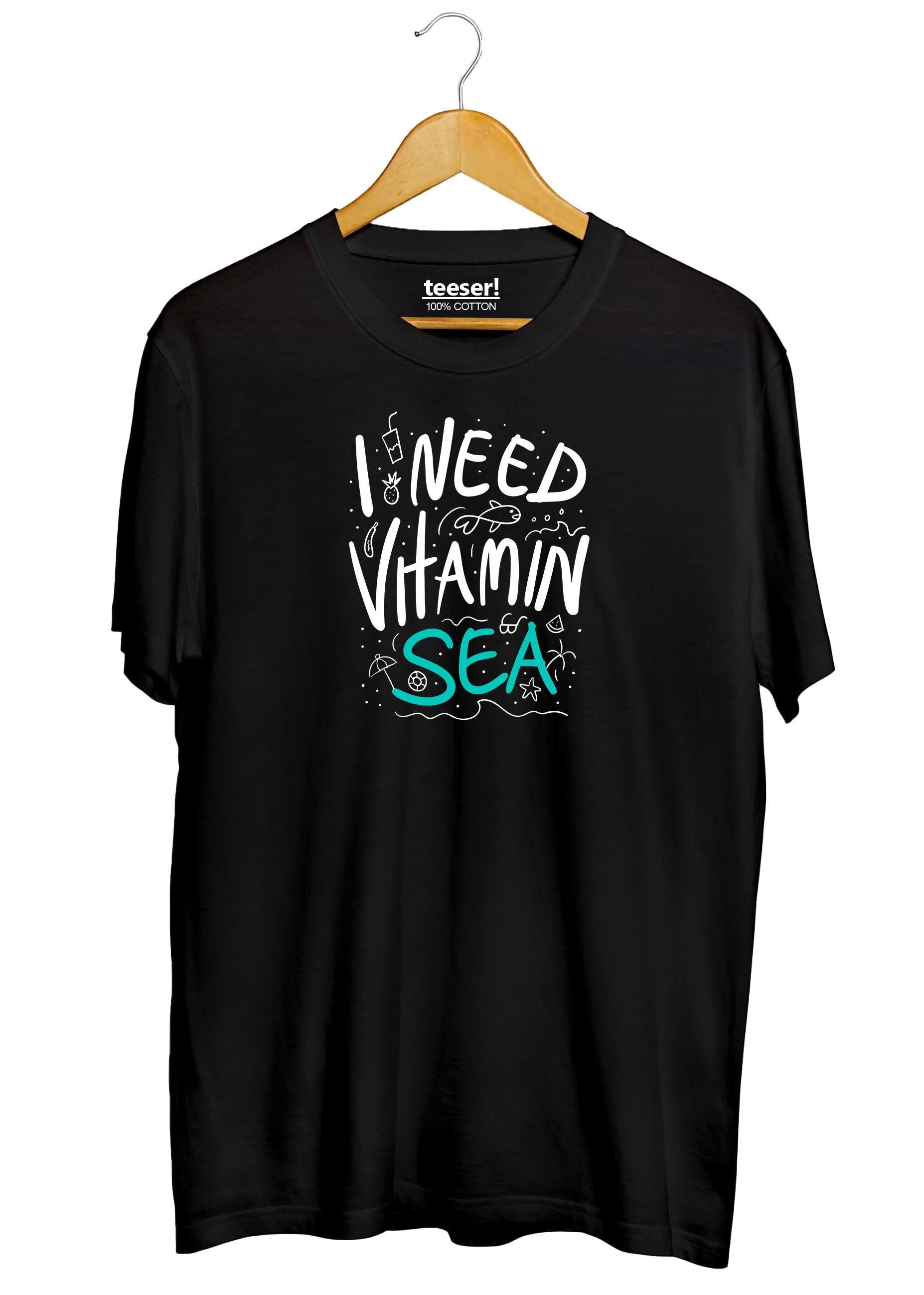 I Need Vitamin Sea Regular Fit T-Shirt