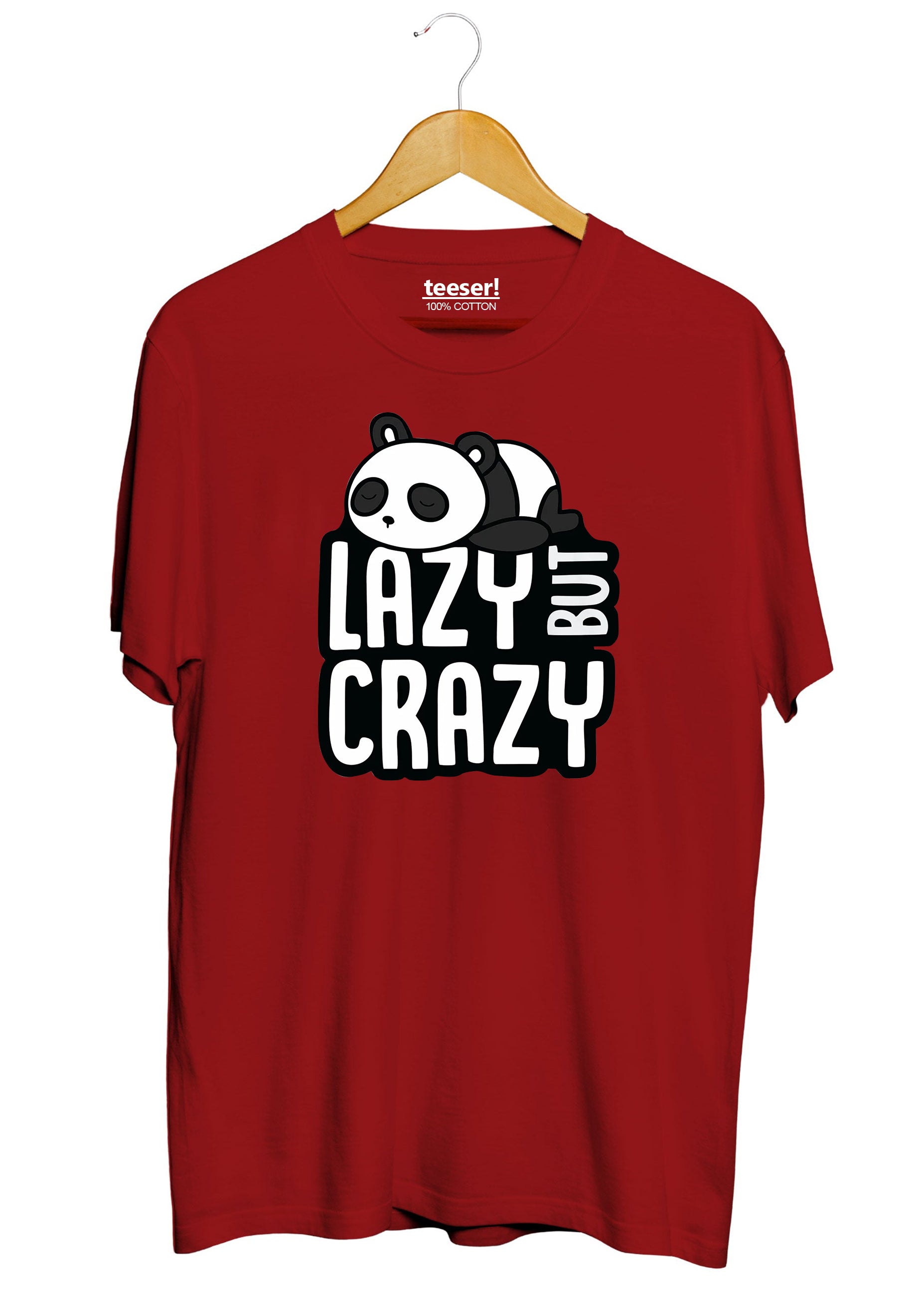Lazy But Crazy Regular Fit T-Shirt