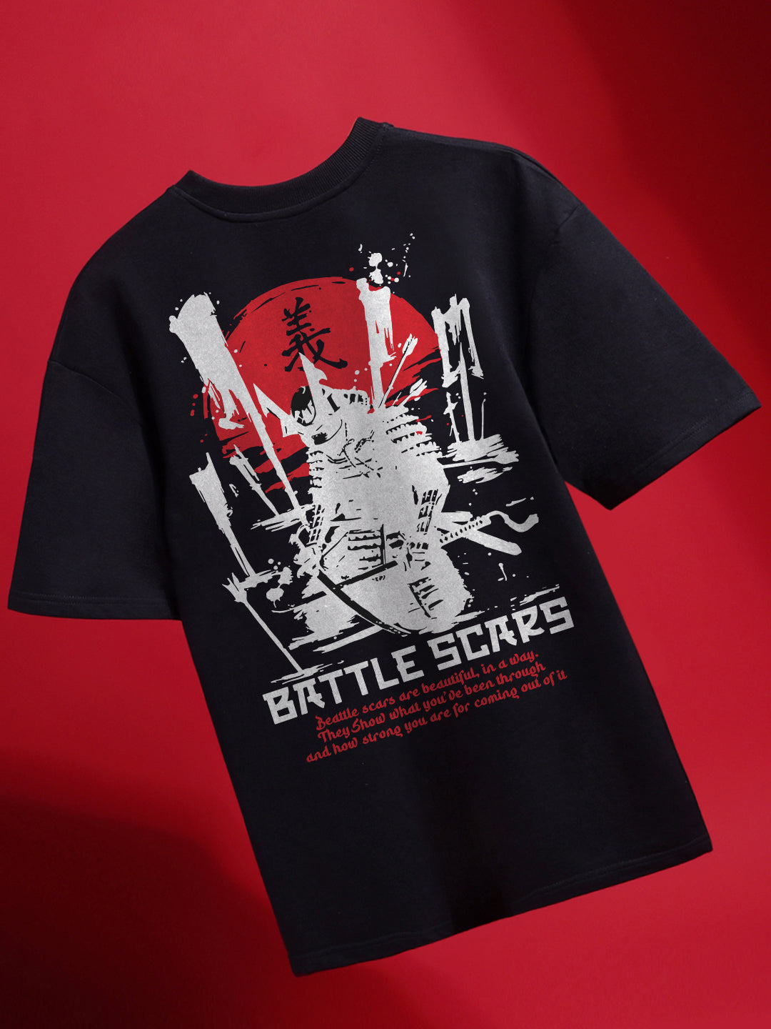Battle Scars Oversized T-Shirt