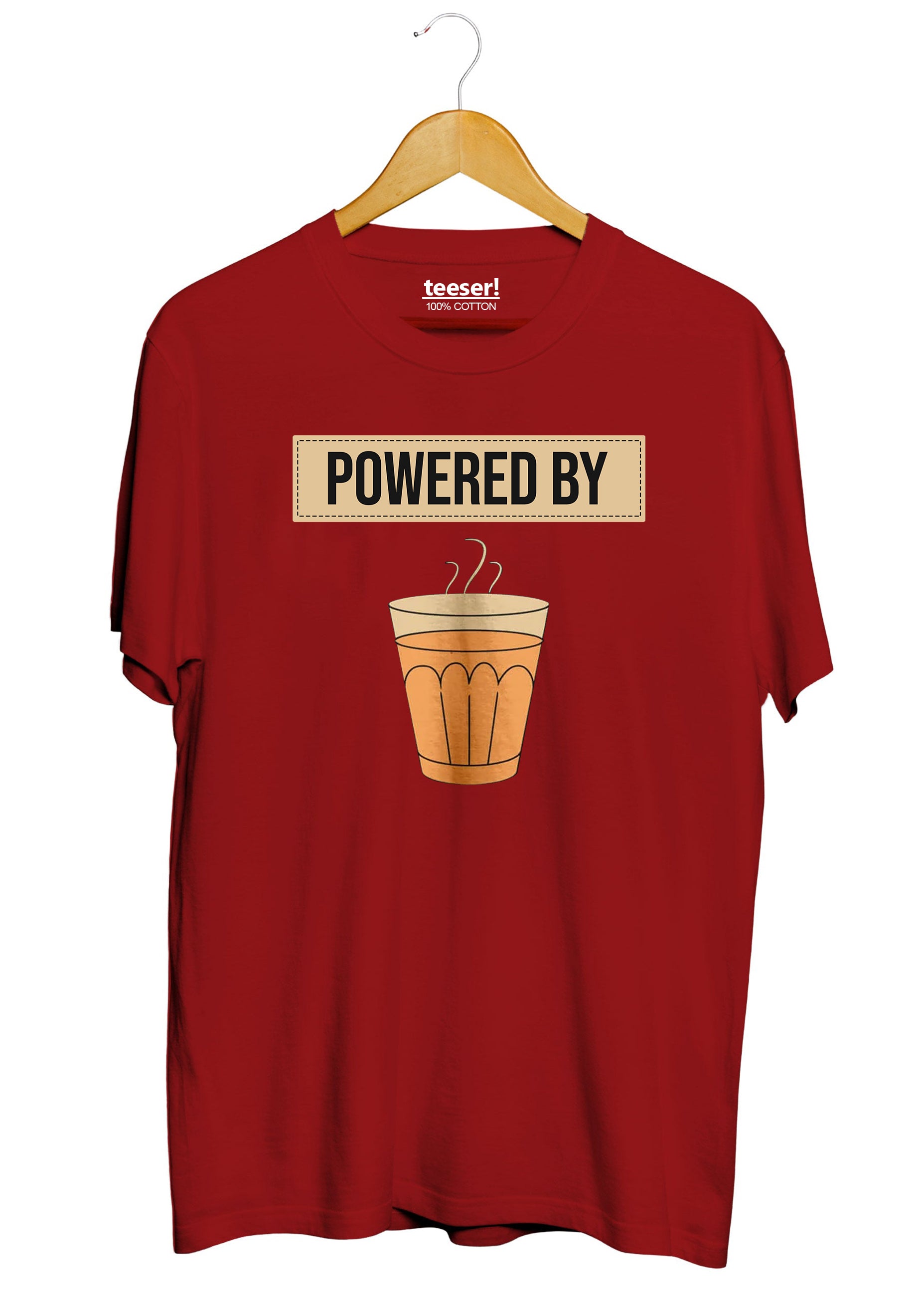 Powered by Chai Regular Fit T-Shirt