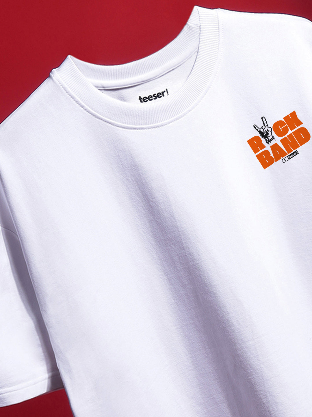 Rock Band Oversized Fit T-Shirt