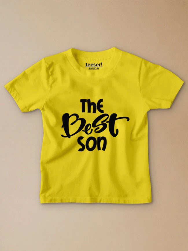 The Best Son Kids Regular Fit T-Shirt