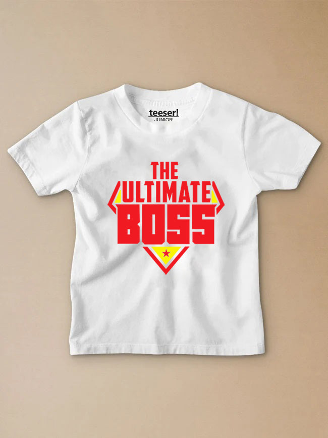 The Ultimate Boss Kids T-Shirt