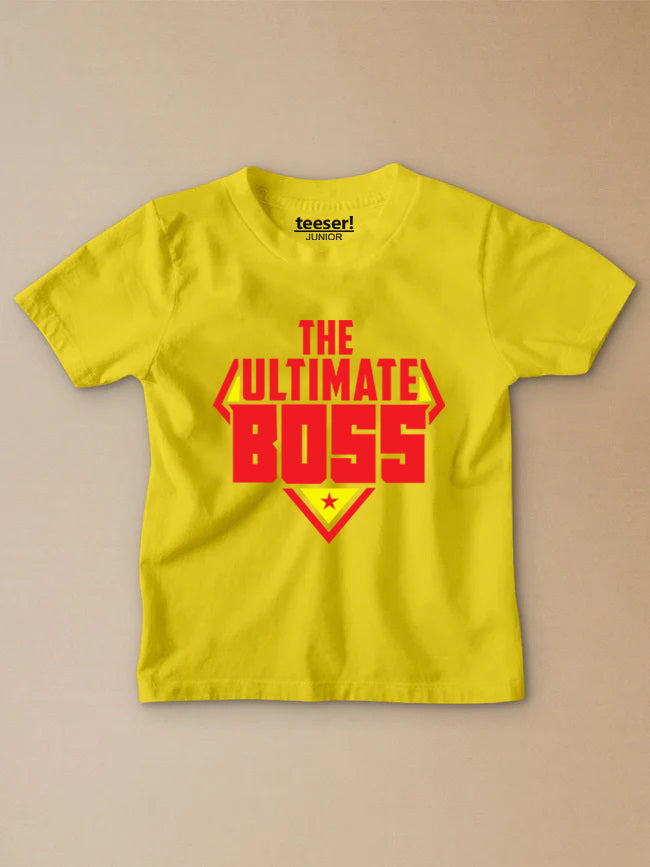 The Ultimate Boss Kids T-Shirt