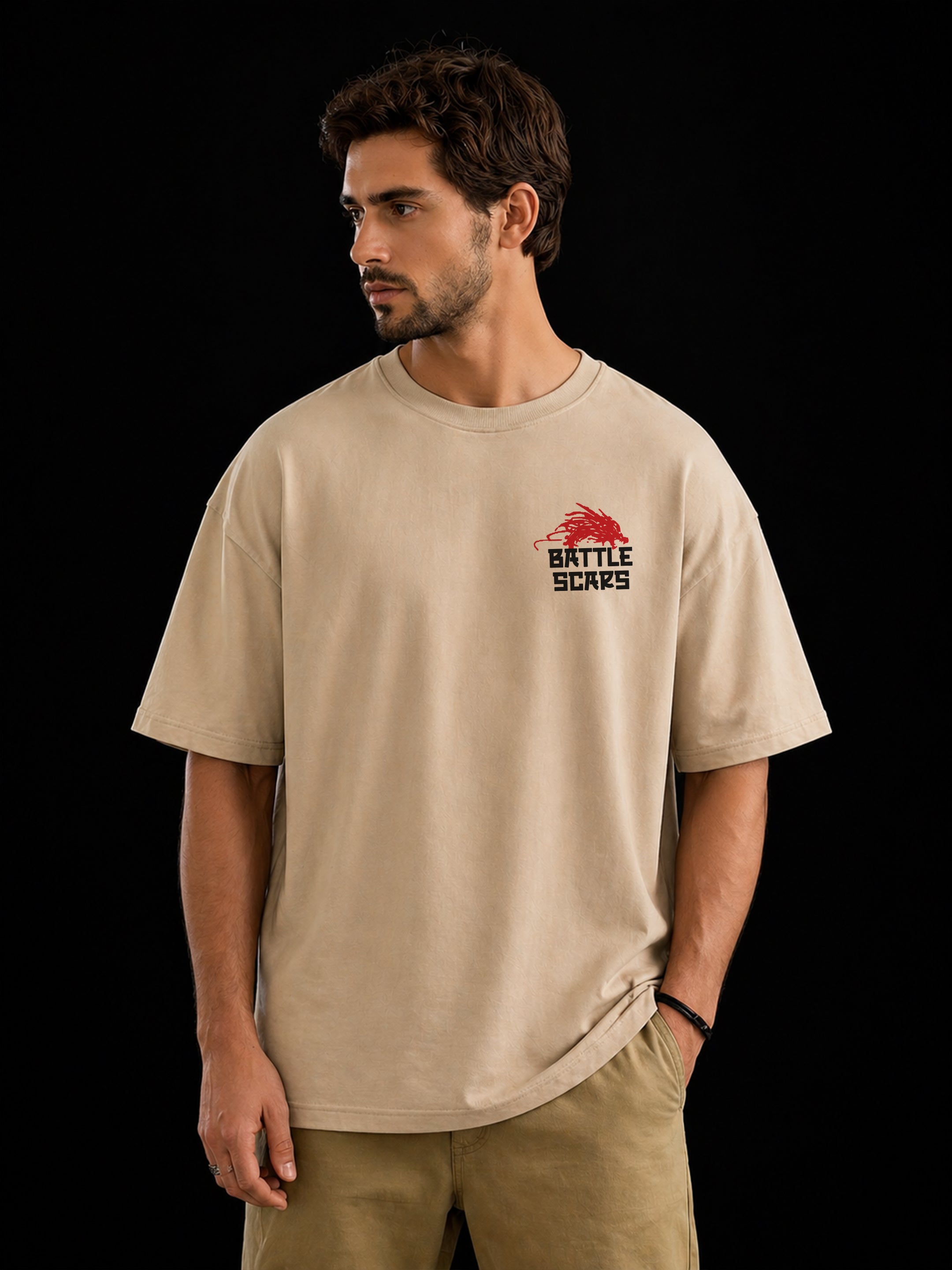 Battle Scars Oversized T-Shirt
