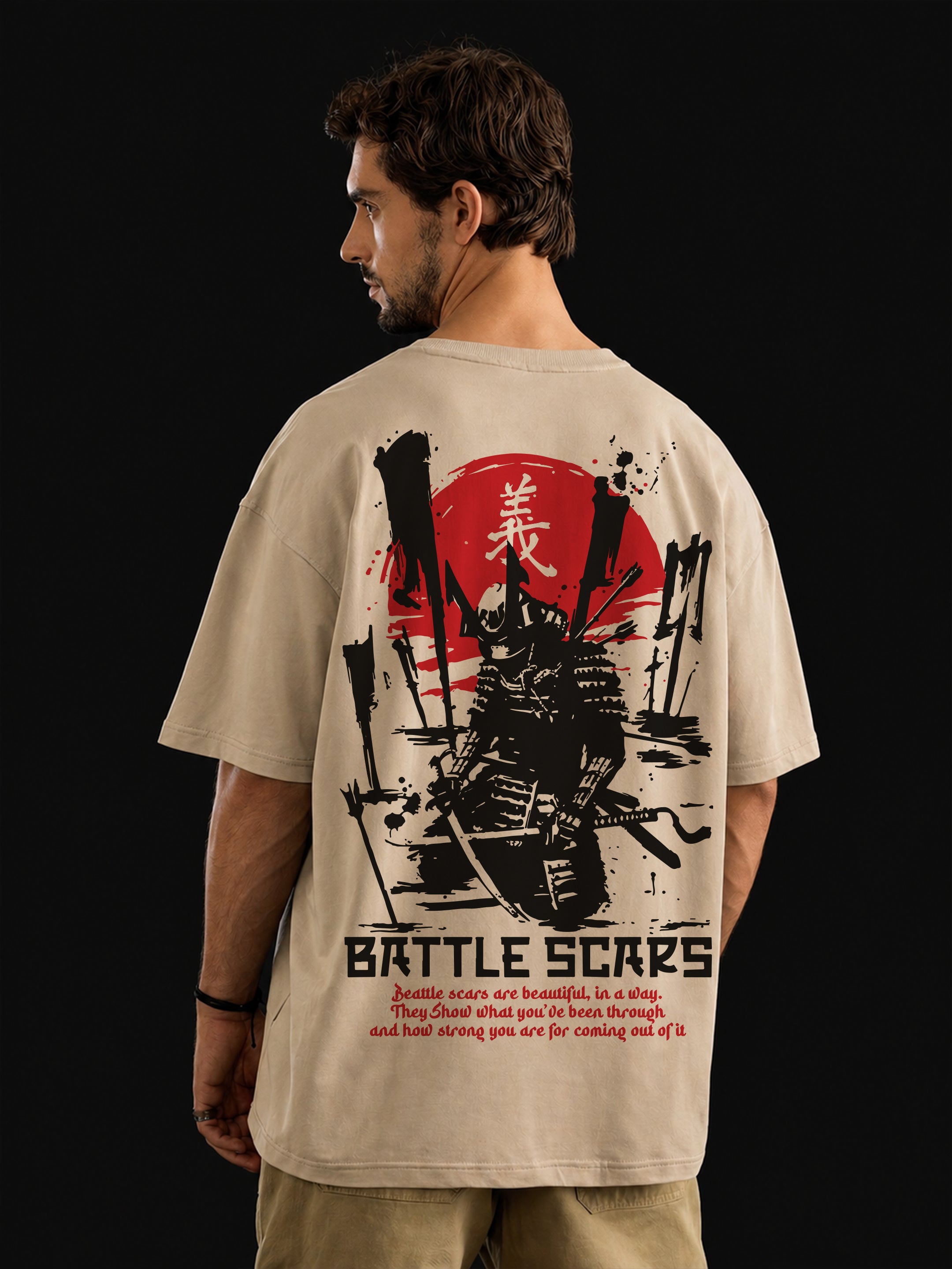 Battle Scars Oversized T-Shirt