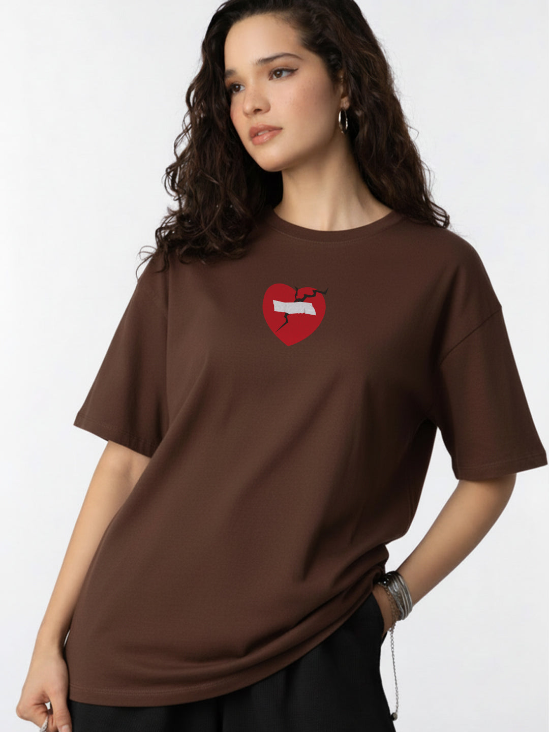 Already Broken Oversized Fit T-Shirt For Women