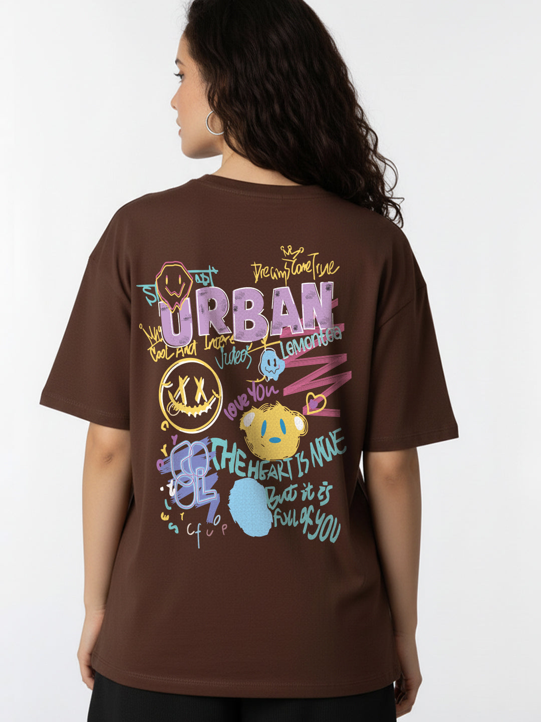 Urban Oversized Fit T-Shirt For Women
