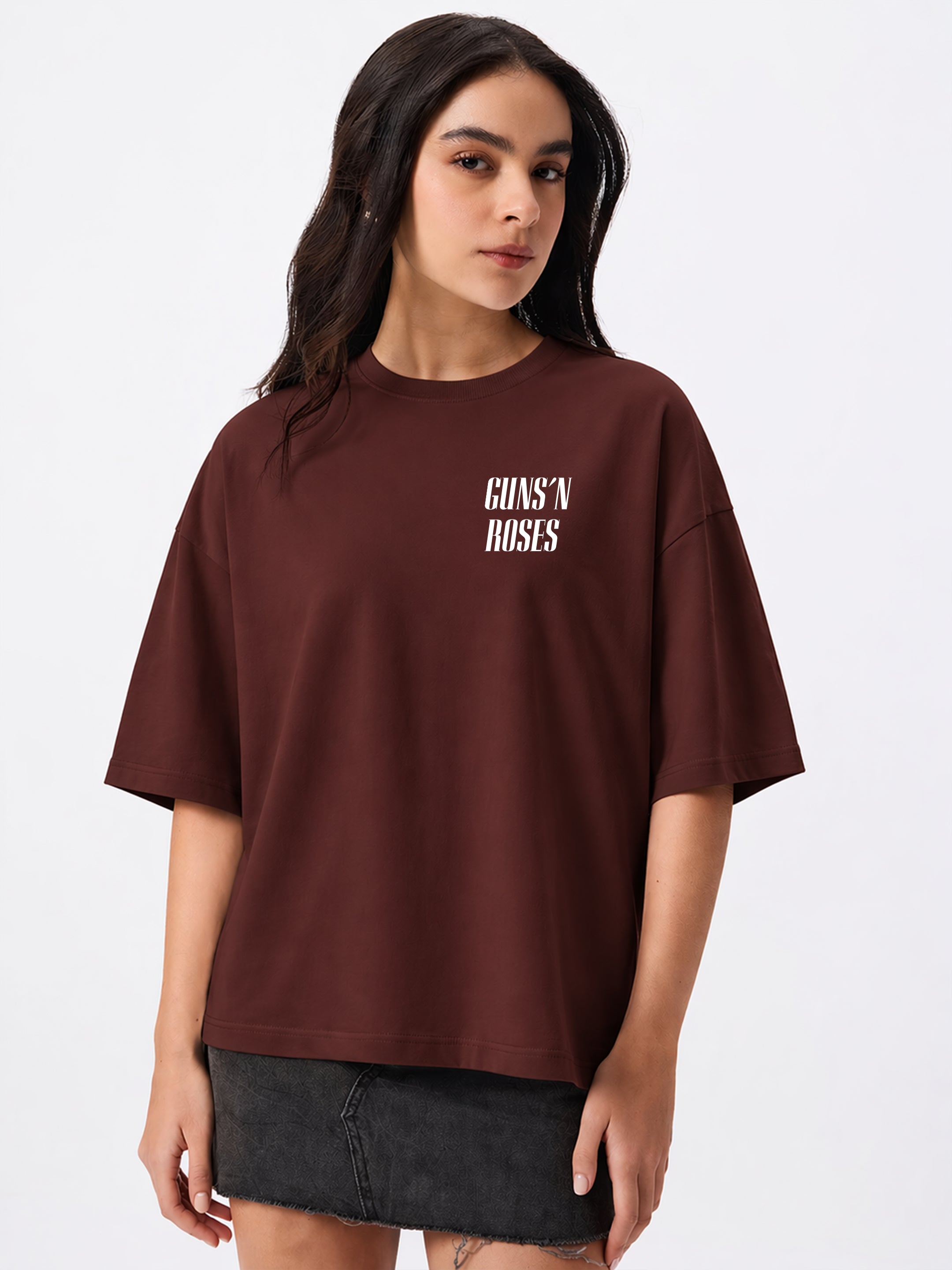 Guns N Roses Oversized T-Shirts For Women